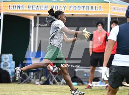 Thumbnail 3 in St. John Bosco vs. Inglewood (Battle at the Beach) photogallery.