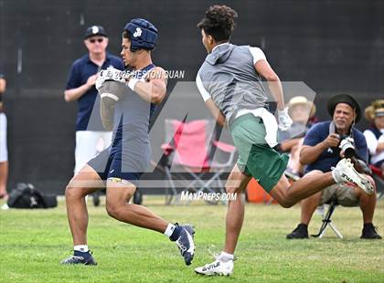 Thumbnail 2 in St. John Bosco vs. Inglewood (Battle at the Beach) photogallery.
