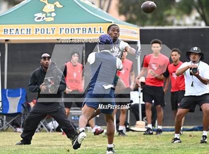 Thumbnail 1 in St. John Bosco vs. Inglewood (Battle at the Beach) photogallery.