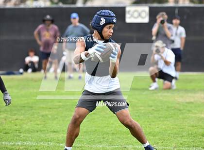 Thumbnail 2 in St. John Bosco vs. Inglewood (Battle at the Beach) photogallery.