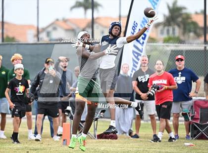 Thumbnail 1 in St. John Bosco vs. Inglewood (Battle at the Beach) photogallery.