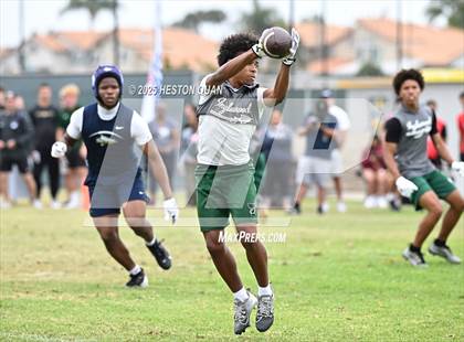 Thumbnail 1 in St. John Bosco vs. Inglewood (Battle at the Beach) photogallery.