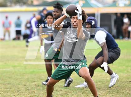 Thumbnail 1 in St. John Bosco vs. Inglewood (Battle at the Beach) photogallery.