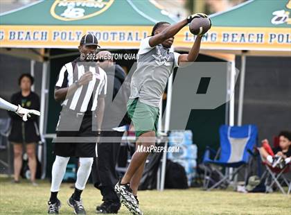 Thumbnail 1 in St. John Bosco vs. Inglewood (Battle at the Beach) photogallery.