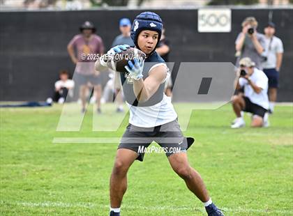 Thumbnail 1 in St. John Bosco vs. Inglewood (Battle at the Beach) photogallery.