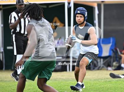 Thumbnail 2 in St. John Bosco vs. Inglewood (Battle at the Beach) photogallery.