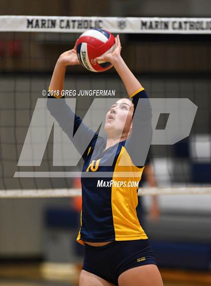 Thumbnail 2 in Alhambra @ Marin Catholic (CIF NCS D3 Semi-Final) photogallery.