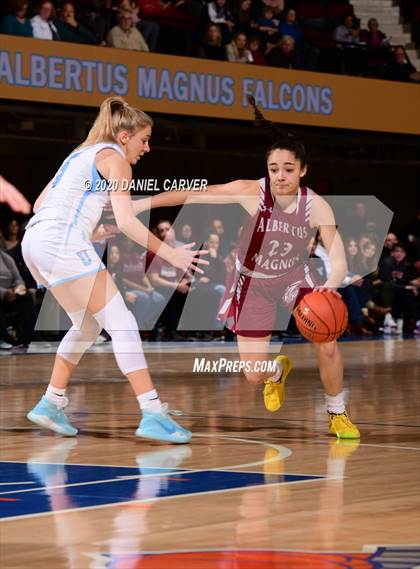 Thumbnail 1 in Ursuline vs. Albertus Magnus (Section 1 Class AA Semifinal) photogallery.