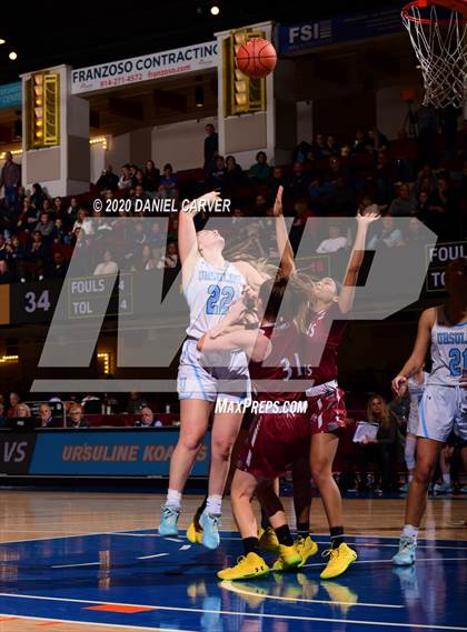 Thumbnail 3 in Ursuline vs. Albertus Magnus (Section 1 Class AA Semifinal) photogallery.