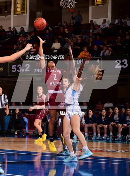Thumbnail 1 in Ursuline vs. Albertus Magnus (Section 1 Class AA Semifinal) photogallery.
