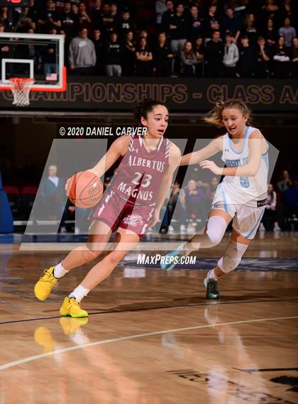 Thumbnail 2 in Ursuline vs. Albertus Magnus (Section 1 Class AA Semifinal) photogallery.