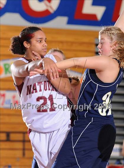 Thumbnail 2 in Nevada Union vs. Natomas (Bulldog Winter Classic) photogallery.
