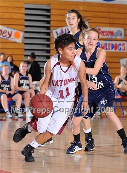 Thumbnail 3 in Nevada Union vs. Natomas (Bulldog Winter Classic) photogallery.