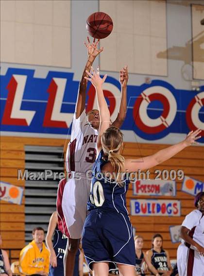 Thumbnail 1 in Nevada Union vs. Natomas (Bulldog Winter Classic) photogallery.