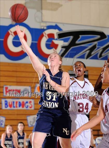 Thumbnail 1 in Nevada Union vs. Natomas (Bulldog Winter Classic) photogallery.