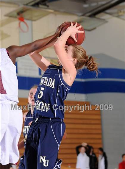 Thumbnail 1 in Nevada Union vs. Natomas (Bulldog Winter Classic) photogallery.