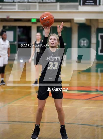 Thumbnail 1 in Salesian College Preparatory vs. Archbishop Mitty (Elite is Earned New Year Classic) photogallery.