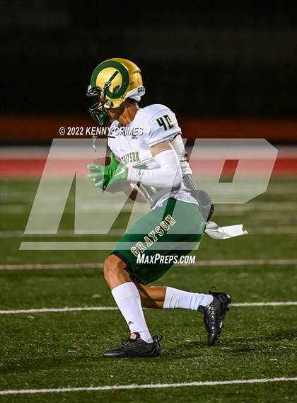 Thumbnail 1 in Grayson @ Milton (GHSA 7A Quarterfinal) photogallery.