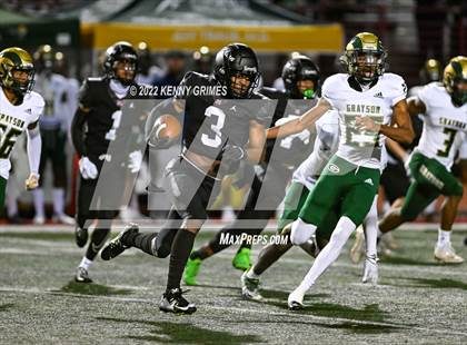 Thumbnail 3 in Grayson @ Milton (GHSA 7A Quarterfinal) photogallery.