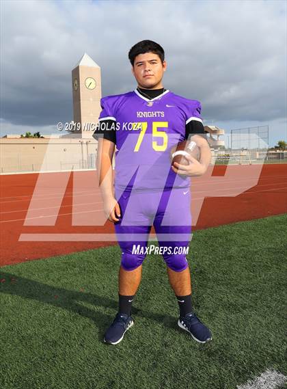 Thumbnail 2 in <B>Lynwood Varsity Football Photo Shoot</B> photogallery.