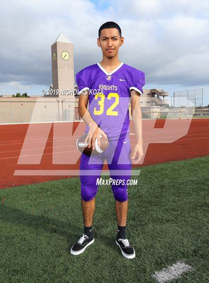 Thumbnail 3 in <B>Lynwood Varsity Football Photo Shoot</B> photogallery.