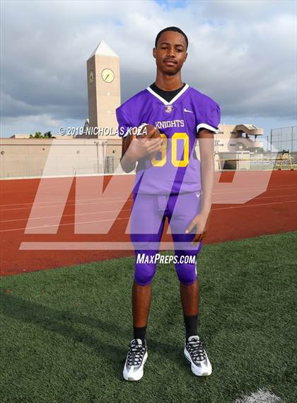 Thumbnail 2 in <B>Lynwood Varsity Football Photo Shoot</B> photogallery.
