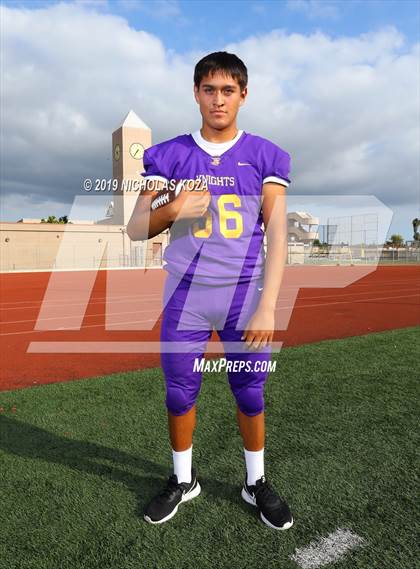Thumbnail 2 in <B>Lynwood Varsity Football Photo Shoot</B> photogallery.