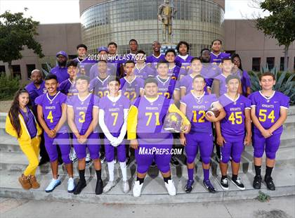 Thumbnail 1 in <B>Lynwood Varsity Football Photo Shoot</B> photogallery.