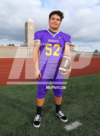 Thumbnail 1 in <B>Lynwood Varsity Football Photo Shoot</B> photogallery.