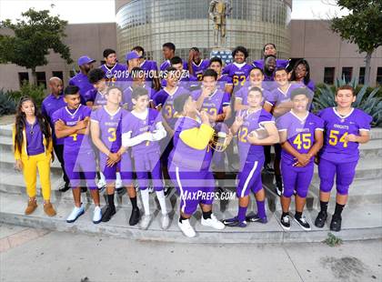 Thumbnail 3 in <B>Lynwood Varsity Football Photo Shoot</B> photogallery.