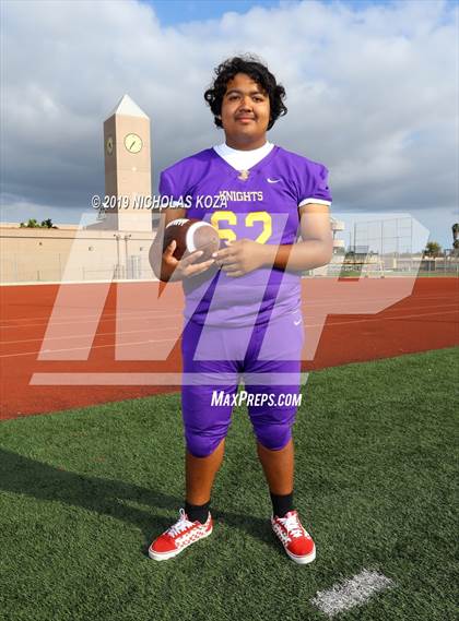 Thumbnail 2 in <B>Lynwood Varsity Football Photo Shoot</B> photogallery.