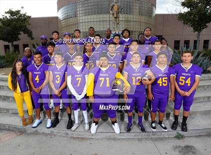 Thumbnail 2 in <B>Lynwood Varsity Football Photo Shoot</B> photogallery.