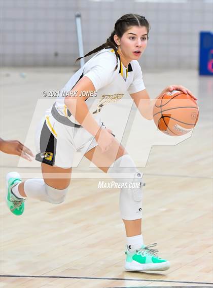 Thumbnail 2 in Gilbert vs. Verrado - Section 7 Basketball Tournament photogallery.