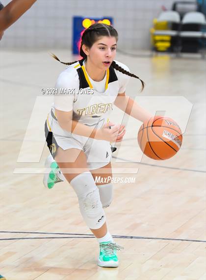 Thumbnail 1 in Gilbert vs. Verrado - Section 7 Basketball Tournament photogallery.