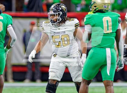 Thumbnail 3 in Buford vs. Carrollton (GHSA 6A Championship) photogallery.