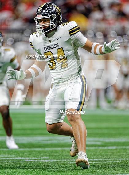 Thumbnail 3 in Buford vs. Carrollton (GHSA 6A Championship) photogallery.