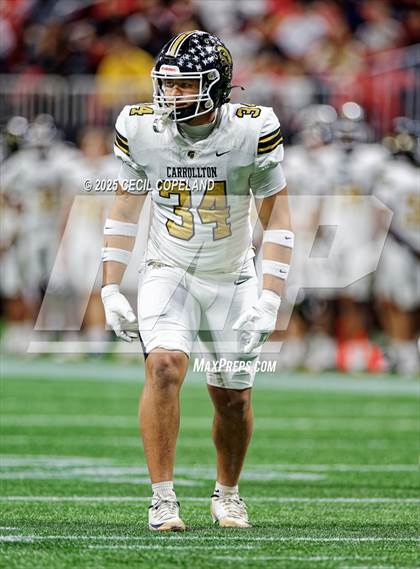 Thumbnail 3 in Buford vs. Carrollton (GHSA 6A Championship) photogallery.