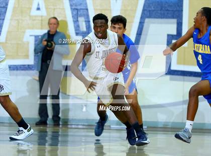 Thumbnail 3 in St. John Bosco vs. La Mirada (St. John Bosco-Gahr Classic) photogallery.