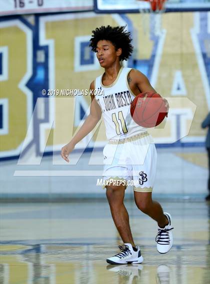 Thumbnail 1 in St. John Bosco vs. La Mirada (St. John Bosco-Gahr Classic) photogallery.