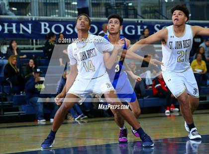 Thumbnail 2 in St. John Bosco vs. La Mirada (St. John Bosco-Gahr Classic) photogallery.