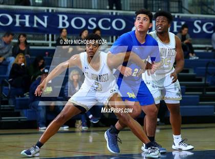 Thumbnail 1 in St. John Bosco vs. La Mirada (St. John Bosco-Gahr Classic) photogallery.