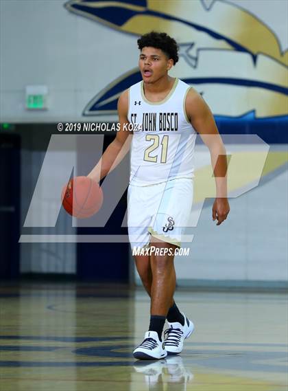 Thumbnail 3 in St. John Bosco vs. La Mirada (St. John Bosco-Gahr Classic) photogallery.