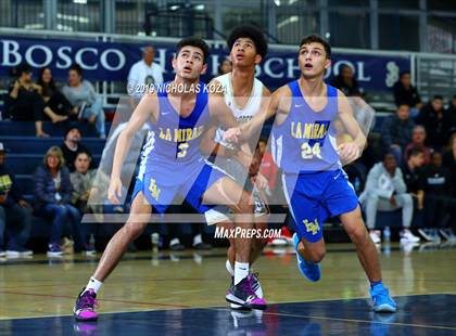Thumbnail 3 in St. John Bosco vs. La Mirada (St. John Bosco-Gahr Classic) photogallery.