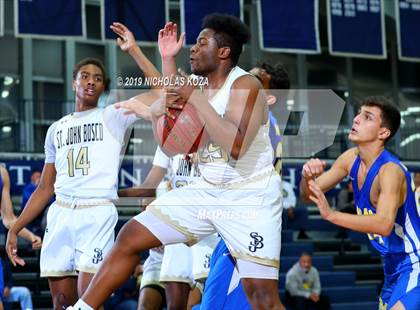 Thumbnail 3 in St. John Bosco vs. La Mirada (St. John Bosco-Gahr Classic) photogallery.