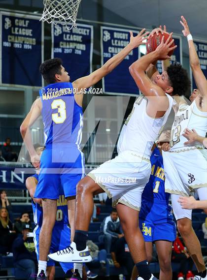 Thumbnail 2 in St. John Bosco vs. La Mirada (St. John Bosco-Gahr Classic) photogallery.