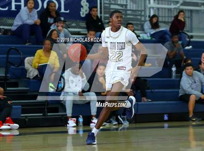 Thumbnail 2 in St. John Bosco vs. La Mirada (St. John Bosco-Gahr Classic) photogallery.