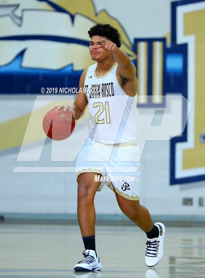Thumbnail 2 in St. John Bosco vs. La Mirada (St. John Bosco-Gahr Classic) photogallery.