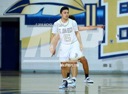Thumbnail 2 in St. John Bosco vs. La Mirada (St. John Bosco-Gahr Classic) photogallery.