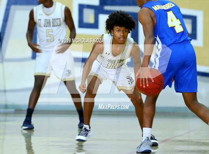 Thumbnail 3 in St. John Bosco vs. La Mirada (St. John Bosco-Gahr Classic) photogallery.