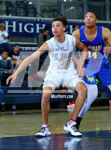 Thumbnail 3 in St. John Bosco vs. La Mirada (St. John Bosco-Gahr Classic) photogallery.